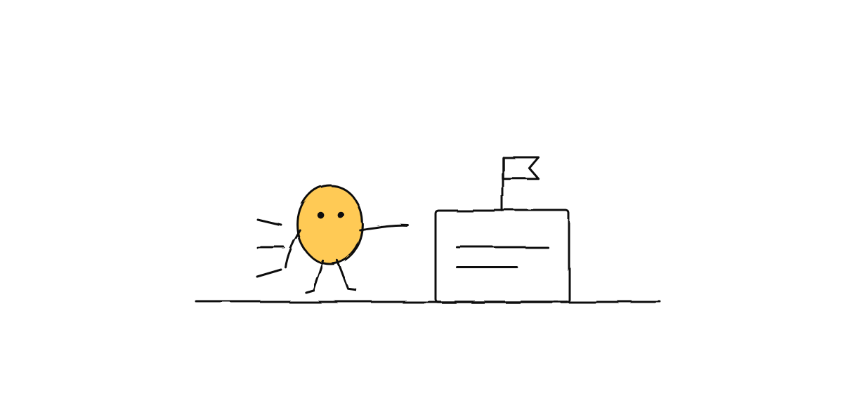Hand-drawn sketch from “Launching Munder Difflin v0.3.3: A Built-in Monaco IDE and GitHub Copilot CLI Support”