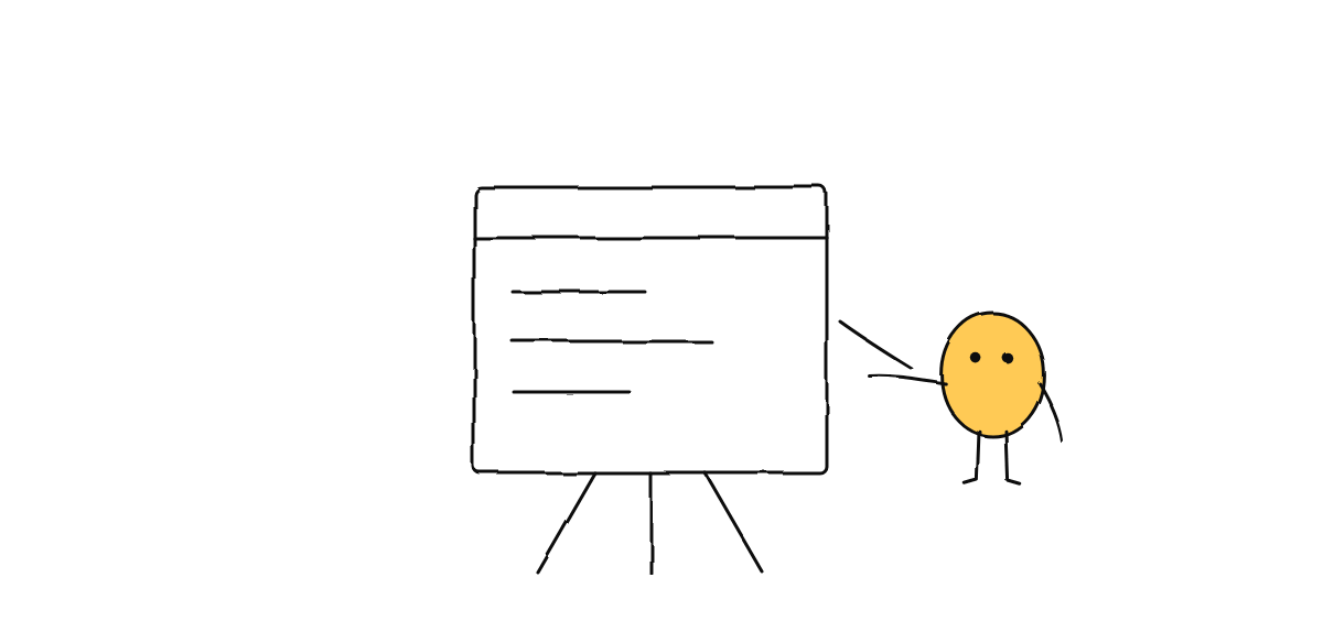 Hand-drawn sketch from “Nº 5 Product of the Day: How Our First Product Hunt Launch Went”